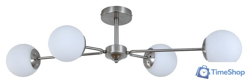 Люстра средней высоты Escada 150008/4R ES0000068 (Satin Nickel) - Изображение №2 — Интернет-магазин Time-Shop