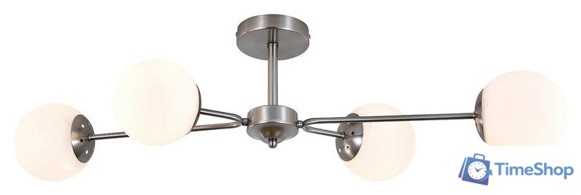 Люстра средней высоты Escada 150008/4R ES0000068 (Satin Nickel) - Изображение №1 — Интернет-магазин Time-Shop