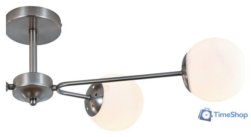Люстра средней высоты Escada 150008/4R ES0000068 (Satin Nickel) - Изображение №3 — Интернет-магазин Time-Shop