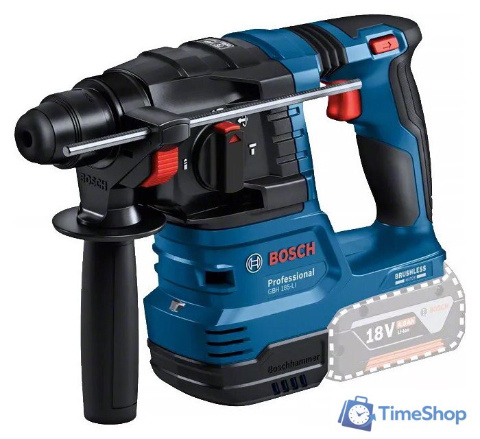 Перфоратор Bosch GBH 185-LI Professional 0611924020 (без АКБ) - Изображение №1 — Интернет-магазин Time-Shop