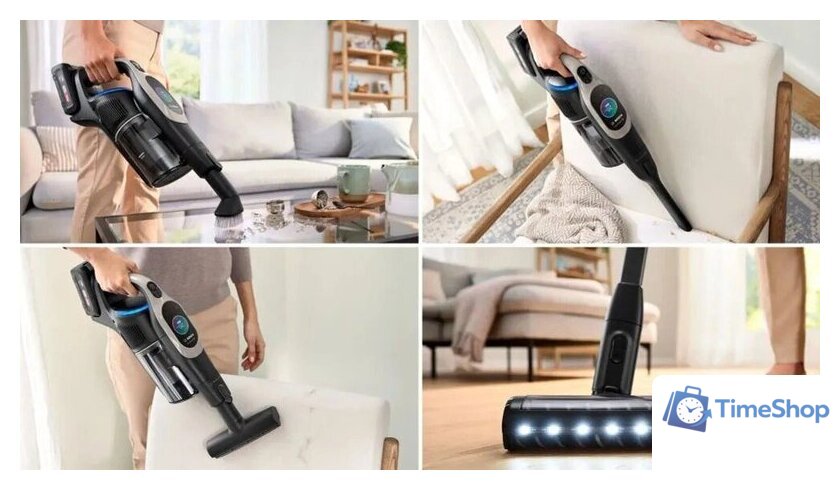 Пылесос Bosch Unlimited 10 BSS1041GHF - Изображение №7 — Интернет-магазин Time-Shop