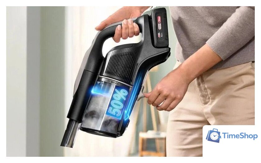 Пылесос Bosch Unlimited 10 BSS1041GHF - Изображение №6 — Интернет-магазин Time-Shop