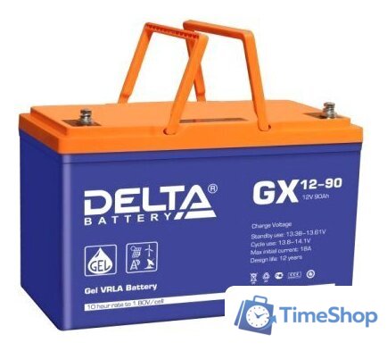 Аккумулятор для ИБП Delta GX 12-90 (12В/90 А·ч) - Изображение №1 — Интернет-магазин Time-Shop