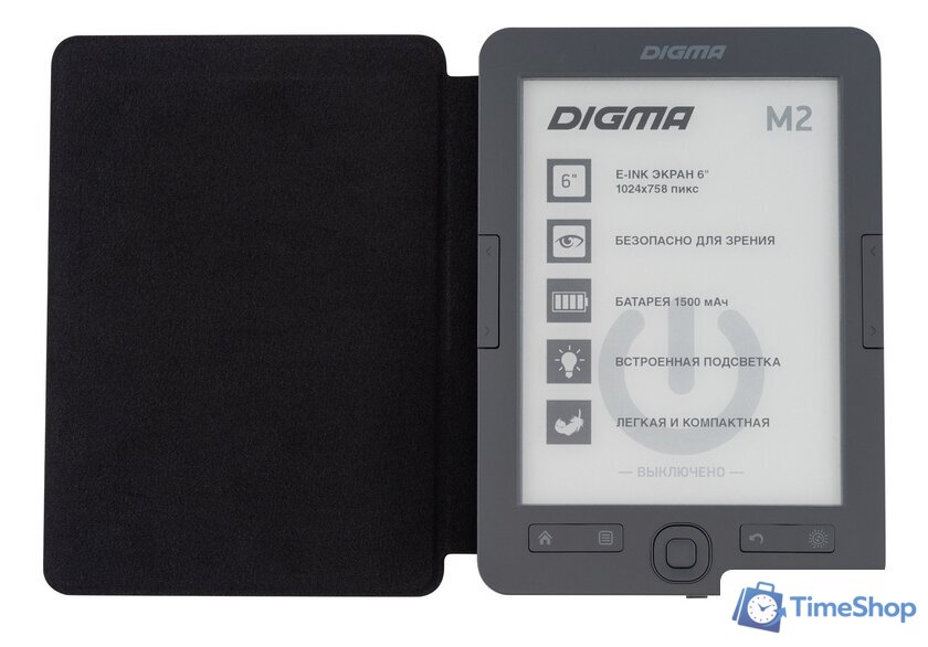 Электронная книга Digma M2 - Изображение №2 — Интернет-магазин Time-Shop