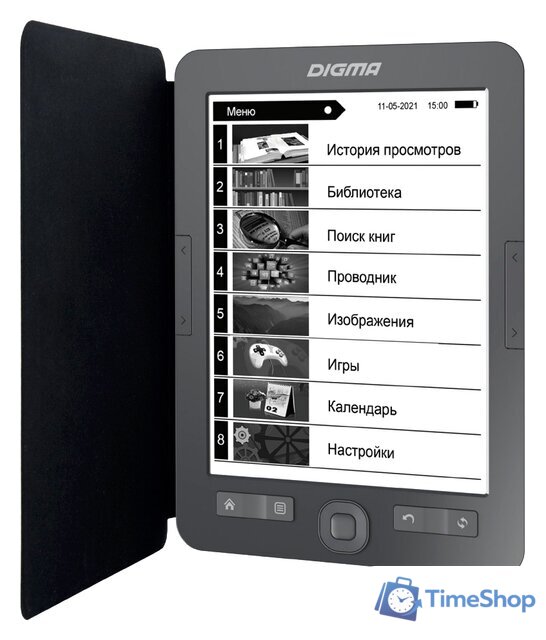 Электронная книга Digma M2 - Изображение №1 — Интернет-магазин Time-Shop