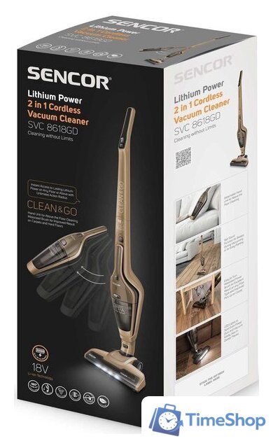 Пылесос Sencor SVC 8618GD - Изображение №8 — Интернет-магазин Time-Shop