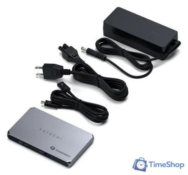 Док-станция Satechi Thunderbolt 4 Slim Hub ST-T4SHM-EU - Изображение №3 — Интернет-магазин Time-Shop