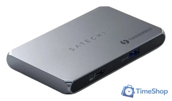 Док-станция Satechi Thunderbolt 4 Slim Hub ST-T4SHM-EU - Изображение №1 — Интернет-магазин Time-Shop