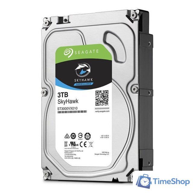 Жесткий диск Seagate Skyhawk 3TB [ST3000VX010] - Изображение №2 — Интернет-магазин Time-Shop