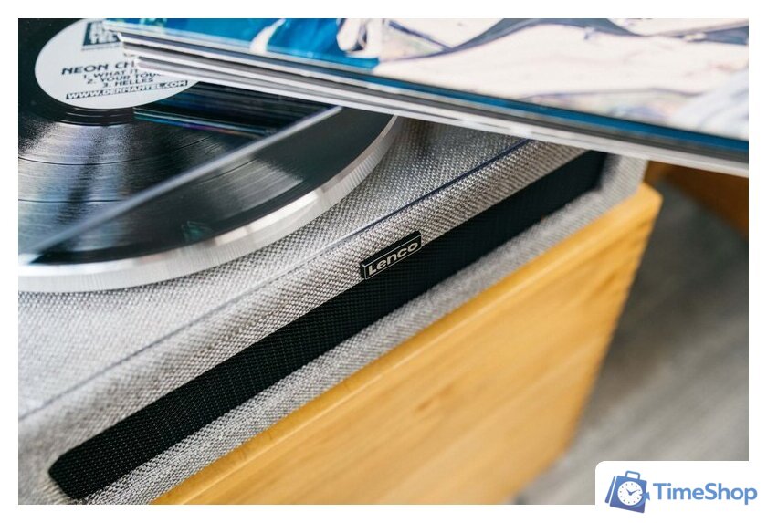 Виниловый проигрыватель Lenco LS-440 (серый) - Изображение №2 — Интернет-магазин Time-Shop