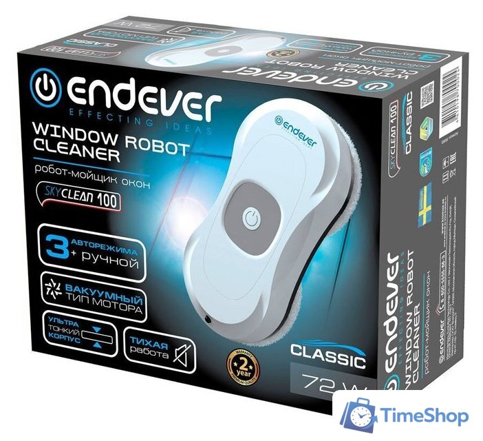 Робот для мытья окон Endever SkyClean 100 - Изображение №8 — Интернет-магазин Time-Shop