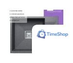 Кухонная мойка Polygran Blade 660 (серый) - Изображение №5 — Интернет-магазин Time-Shop