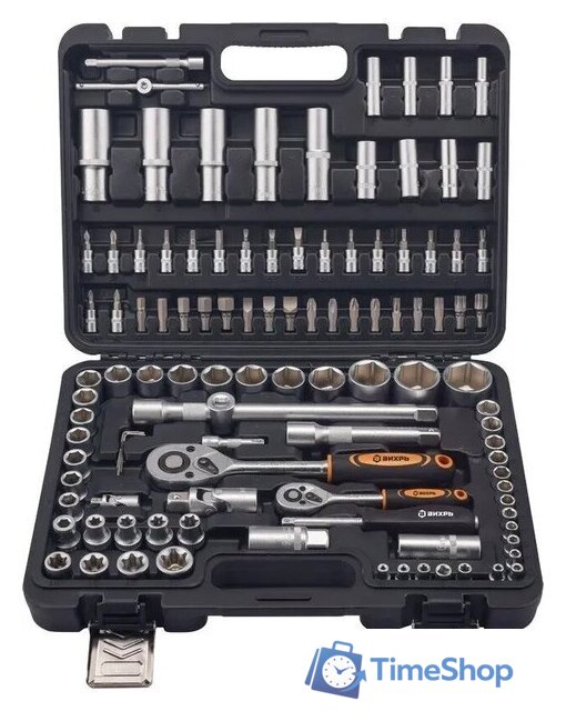 Универсальный набор инструментов Вихрь 73/6/7/15 (108 предметов) - Изображение №2 — Интернет-магазин Time-Shop