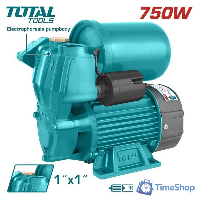 Самовсасывающий насос Total TWP97506 - Изображение №1 — Интернет-магазин Time-Shop