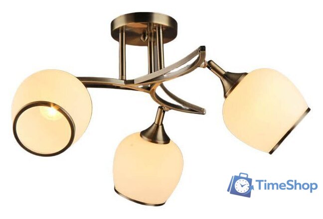 Припотолочная люстра Mirastyle SX-N-6098/3 AB - Изображение №1 — Интернет-магазин Time-Shop