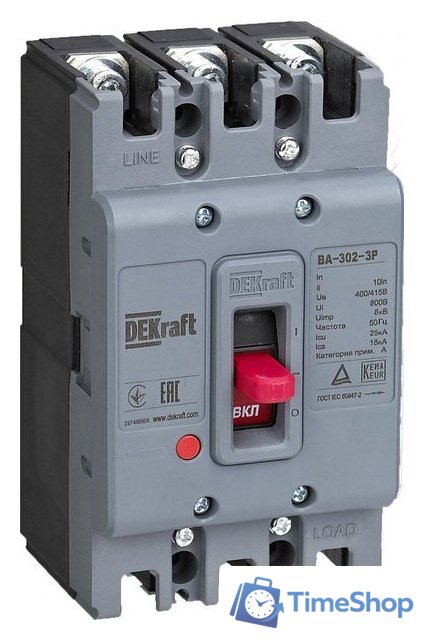 Выключатель автоматический DEKraft 22748DEK - Изображение №1 — Интернет-магазин Time-Shop