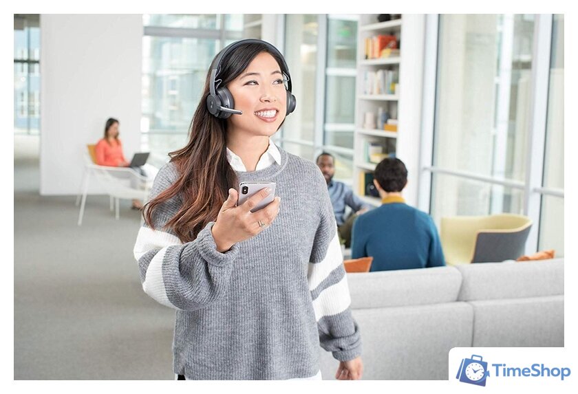 Офисная гарнитура Logitech Zone Wireless MS - Изображение №8 — Интернет-магазин Time-Shop