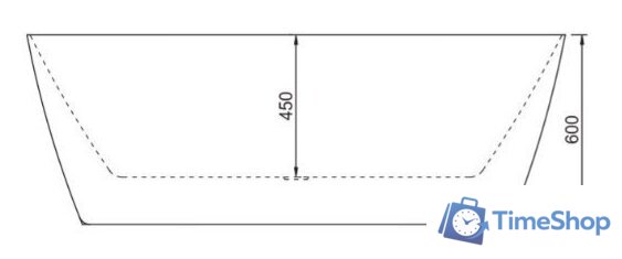 Ванна Allen Brau Priority 170x80 2.31003.21 - Изображение №2 — Интернет-магазин Time-Shop