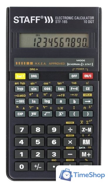 Инженерный калькулятор Staff STF-165 250122 - Изображение №1 — Интернет-магазин Time-Shop