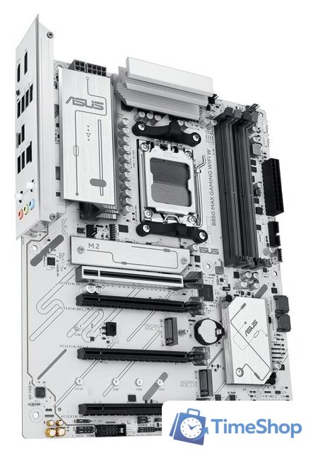 Материнская плата ASUS B850 MAX Gaming WiFi W - Изображение №3 — Интернет-магазин Time-Shop