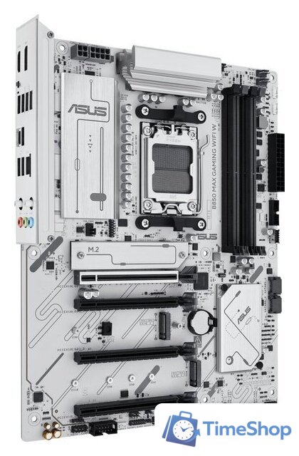 Материнская плата ASUS B850 MAX Gaming WiFi W - Изображение №2 — Интернет-магазин Time-Shop