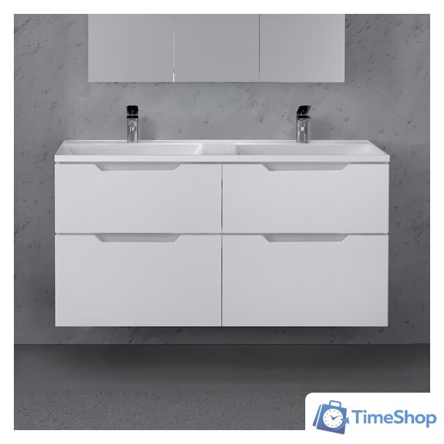  Raval Тумба под умывальник Wector 120 Wct.01.120/P/W/MD - Изображение №2 — Интернет-магазин Time-Shop