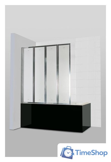 Стеклянная шторка для ванны Cerutti Spa Bouna 130x140 - Изображение №2 — Интернет-магазин Time-Shop