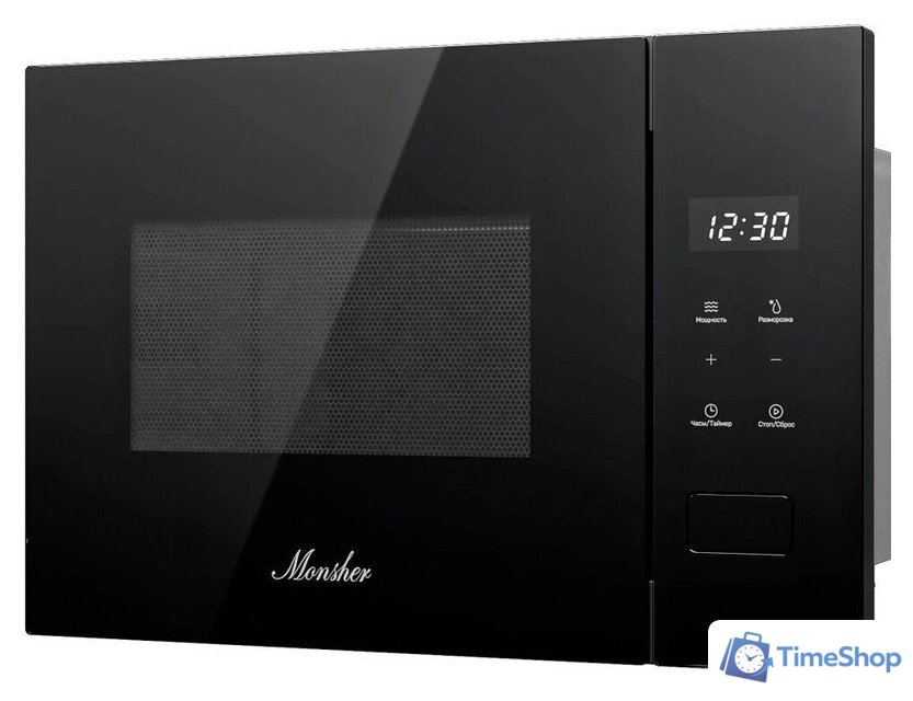 Микроволновая печь Monsher MMH 1115 Noir - Изображение №3 — Интернет-магазин Time-Shop