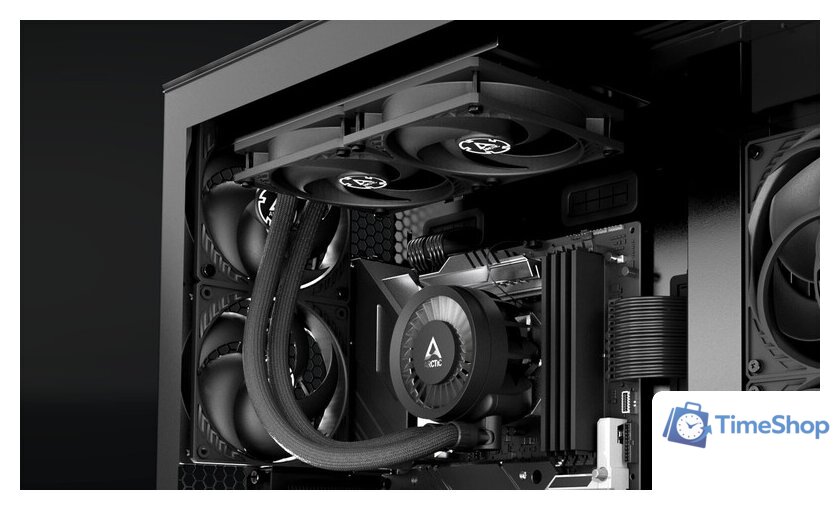 Система жидкостного охлаждения для процессора Arctic Liquid Freezer III 240 Black ACFRE00134A - Изображение №12 — Интернет-магазин Time-Shop