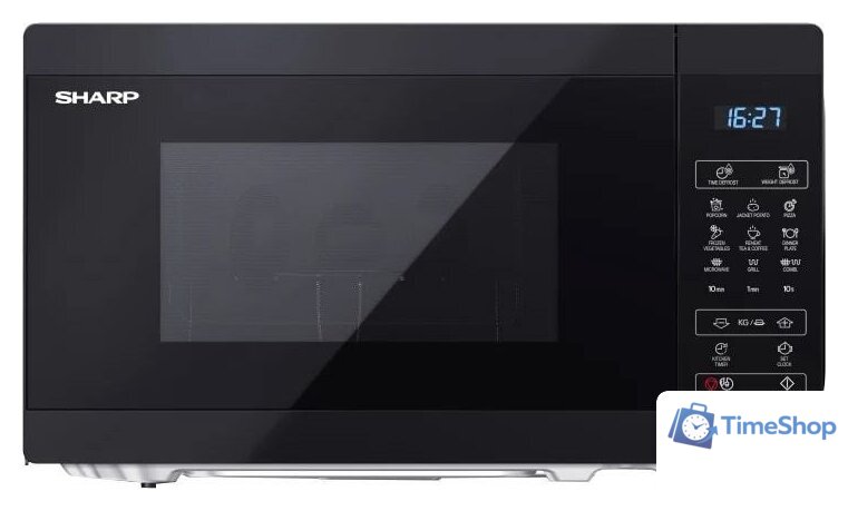 Микроволновая печь Sharp YC-MG02E-B - Изображение №1 — Интернет-магазин Time-Shop