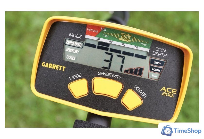 Металлоискатель Garrett Ace 150 - Изображение №2 — Интернет-магазин Time-Shop