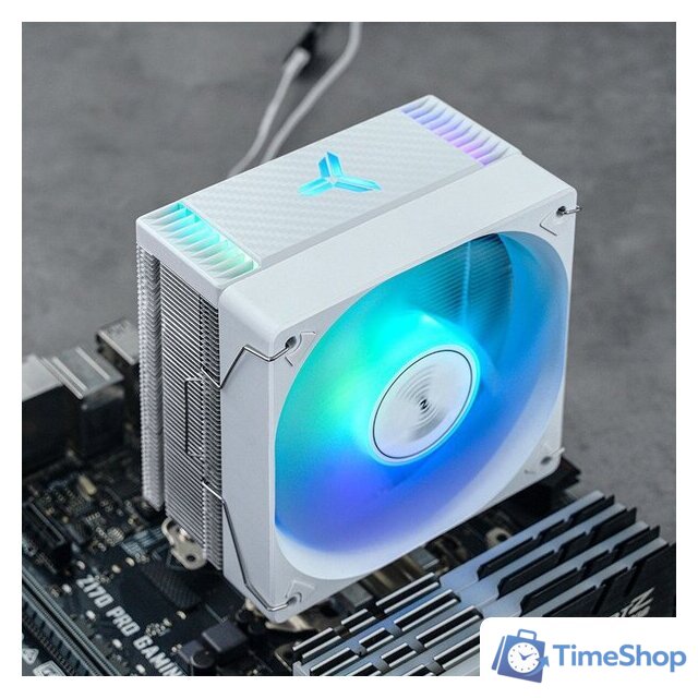 Кулер для процессора Jonsbo CR-1000 EVO Color White - Изображение №5 — Интернет-магазин Time-Shop