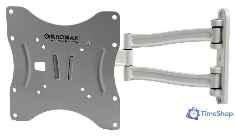 Кронштейн для телевизора Kromax Techno-3 (белый) - Изображение №2 — Интернет-магазин Time-Shop