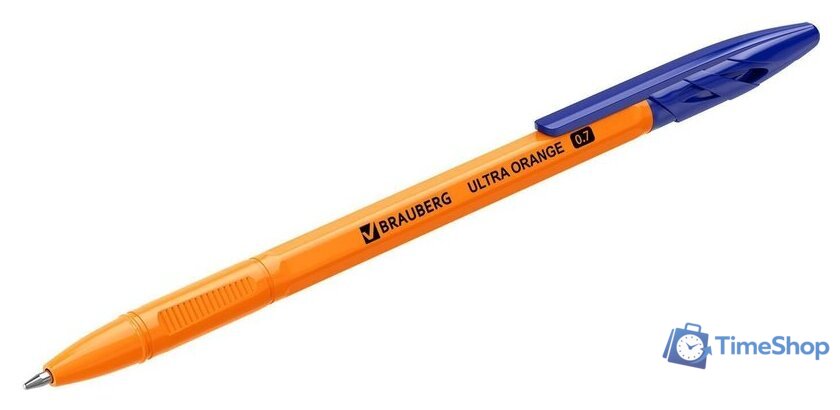 Набор шариковых ручек BRAUBERG Ultra orange 143571 (10 шт.) - Изображение №6 — Интернет-магазин Time-Shop