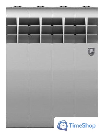 Биметаллический радиатор Royal Thermo BiLiner 350 Silver Satin (4 секции) - Изображение №2 — Интернет-магазин Time-Shop