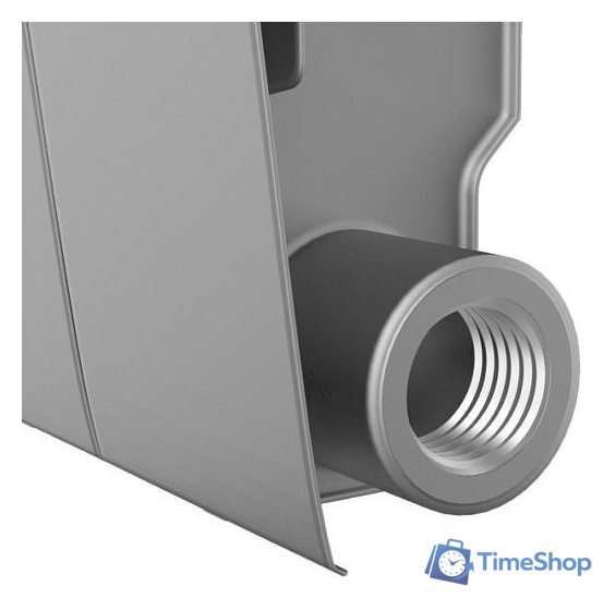 Биметаллический радиатор Royal Thermo BiLiner 350 Silver Satin (4 секции) - Изображение №4 — Интернет-магазин Time-Shop