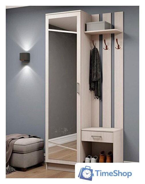 Стенка Астрид-Мебель София-8 ЦРК.СОФ.08 (анкор белый) - Изображение №1 — Интернет-магазин Time-Shop