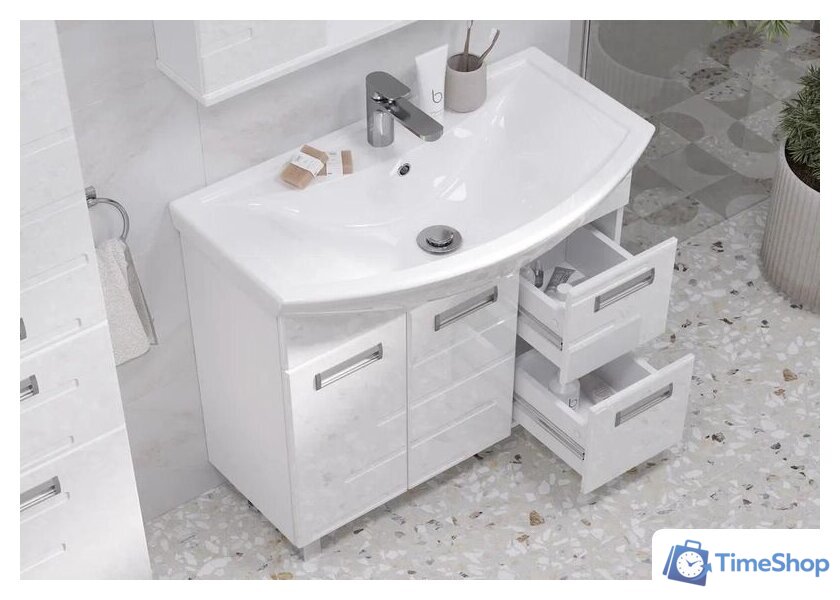  Volna Тумба под умывальник Joli 80.2D.2Y - Изображение №5 — Интернет-магазин Time-Shop