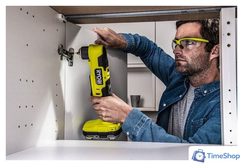Угловая дрель Ryobi RAD18C-0 5133004949 (без АКБ) - Изображение №4 — Интернет-магазин Time-Shop