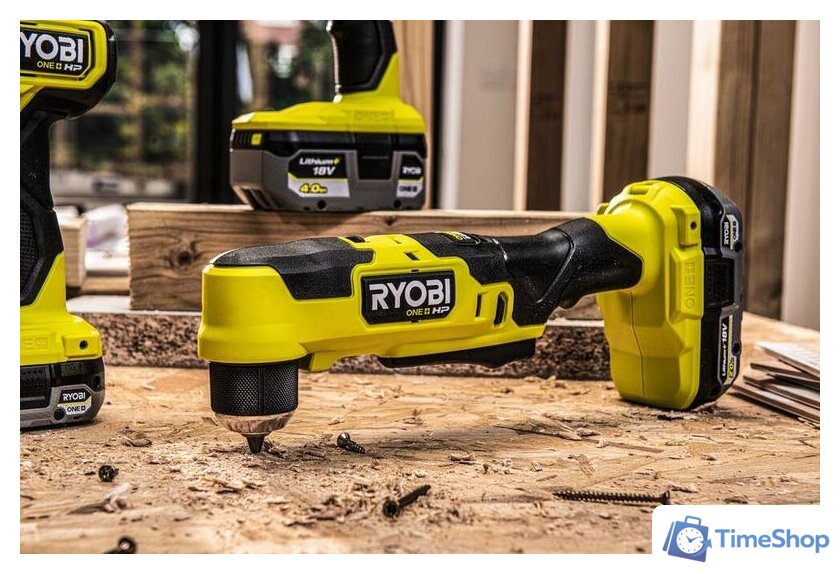 Угловая дрель Ryobi RAD18C-0 5133004949 (без АКБ) - Изображение №7 — Интернет-магазин Time-Shop