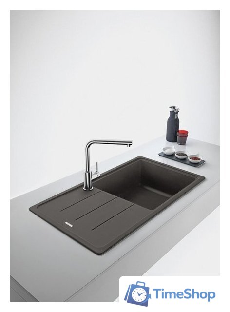 Кухонная мойка Franke Basis BFG 611-97 114.0716.318 (серый сланец) - Изображение №2 — Интернет-магазин Time-Shop