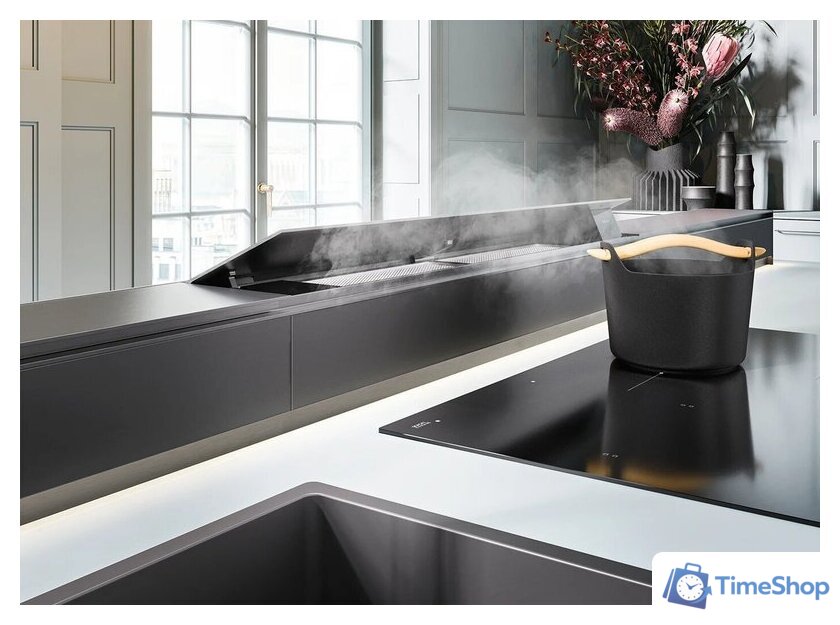 Кухонная вытяжка Falmec Monolith 90 Vetro Nero - Изображение №5 — Интернет-магазин Time-Shop