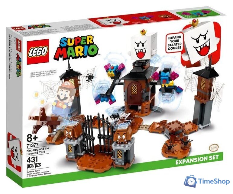 Конструктор LEGO Super Mario 71377 Король Бу и двор с призраками. Доп. набор - Изображение №1 — Интернет-магазин Time-Shop
