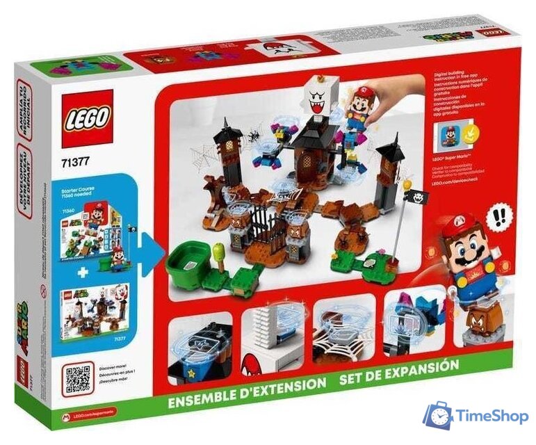 Конструктор LEGO Super Mario 71377 Король Бу и двор с призраками. Доп. набор - Изображение №2 — Интернет-магазин Time-Shop