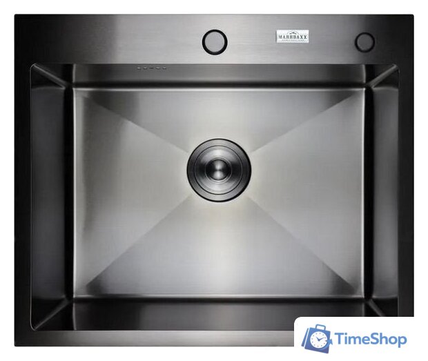 Кухонная мойка MARRBAXX B6050-R (черный/графит) - Изображение №1 — Интернет-магазин Time-Shop