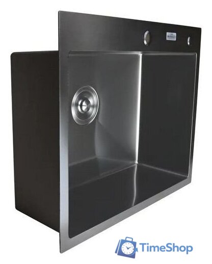 Кухонная мойка MARRBAXX B6050-R (черный/графит) - Изображение №3 — Интернет-магазин Time-Shop