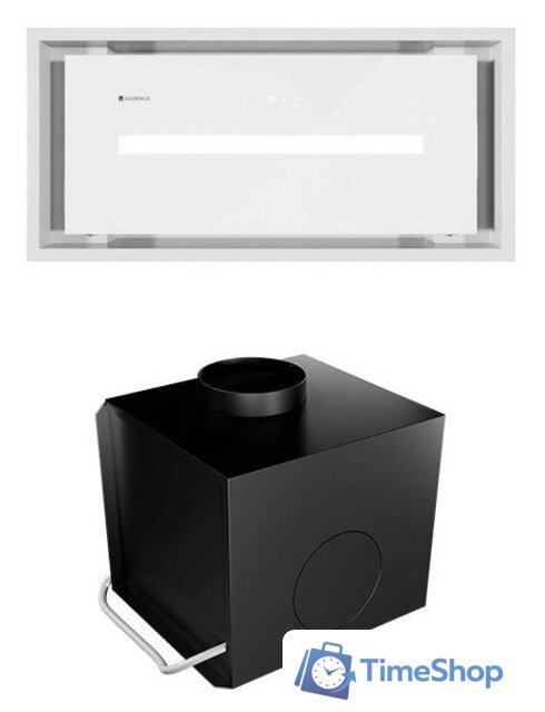 Кухонная вытяжка Globalo Saredo 60.1 + Turbina TW 2.1 (белый) - Изображение №1 — Интернет-магазин Time-Shop