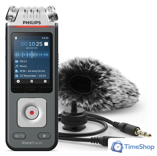 Диктофон Philips VoiceTracer DVT7110 - Изображение №6 — Интернет-магазин Time-Shop