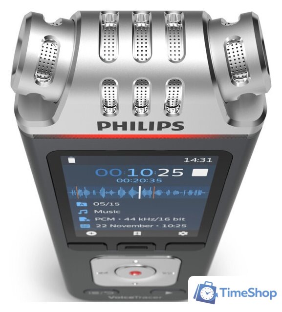 Диктофон Philips VoiceTracer DVT7110 - Изображение №4 — Интернет-магазин Time-Shop