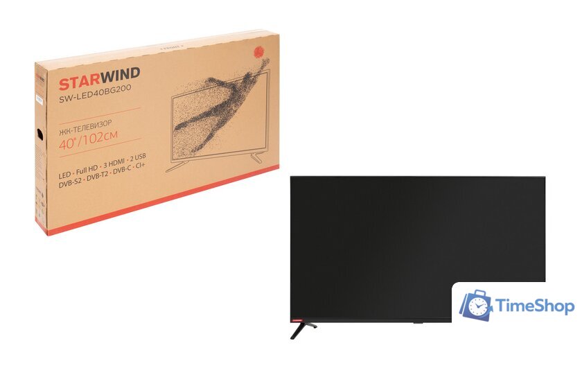 Телевизор StarWind SW-LED40BG200 - Изображение №10 — Интернет-магазин Time-Shop